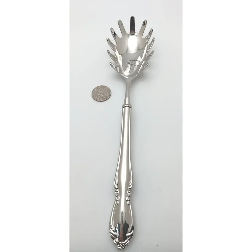 Gorham Banquet Pasta Fork New Metal Flatware Glossy NEW In Box!